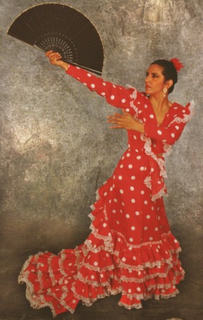 Polynesian-Flamenco Fusion - Flamenco Dancer