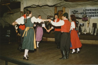 German dance at Old World Village