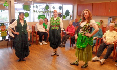 Nursing Home Entertainment - Activity Program Dancers