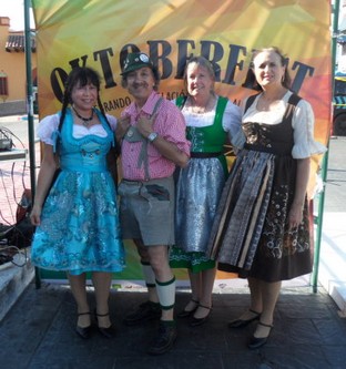 Gypsy Folk Ensemble German Dancers at the Ensenada Oktoberfest