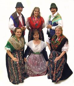 Italian Dancers for a Valentine's Day Party